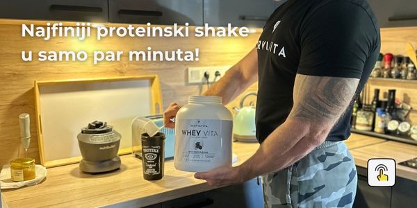 whey vita najfiniji proteinski shake